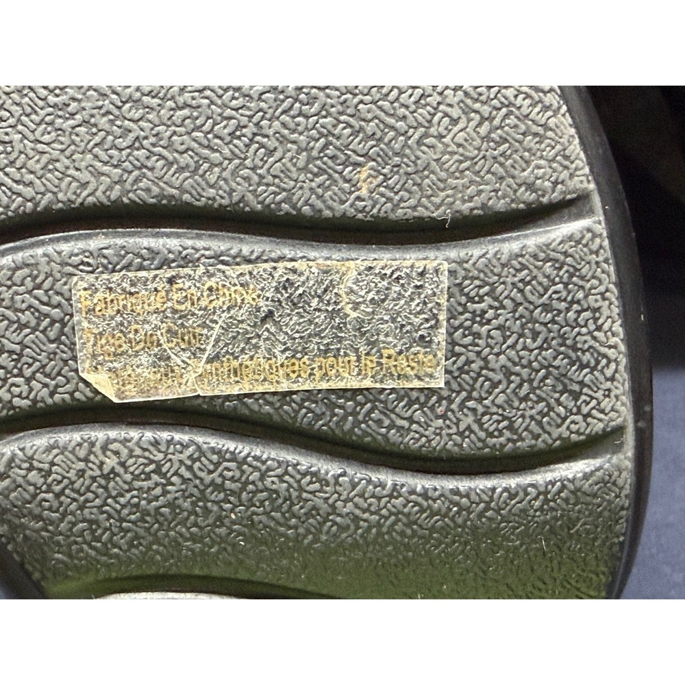 Clarks Collection Womens‎ Black Leather Side Zip Heeled Loafers Shoes Size 7M - Picture 11 of 11